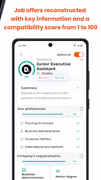 Joinrs - Job & Career Screenshot 3 - AppWisp.com Joinrs - Job & Career Screenshot 3 - AppWisp.com