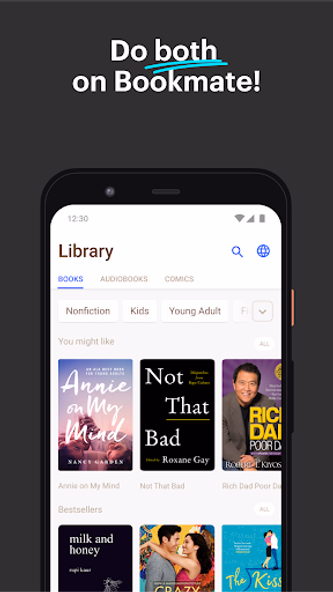 Bookmate: books & audiobooks Screenshot 3 - AppWisp.com Bookmate: books & audiobooks Screenshot 3 - AppWisp.com
