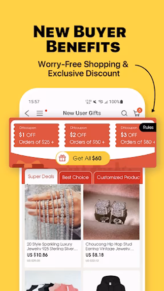 DHgate-online wholesale stores Screenshot 2 - AppWisp.com DHgate-online wholesale stores Screenshot 2 - AppWisp.com