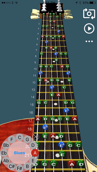 Guitar Scales 3D Screenshot 1 - AppWisp.com Guitar Scales 3D Screenshot 1 - AppWisp.com