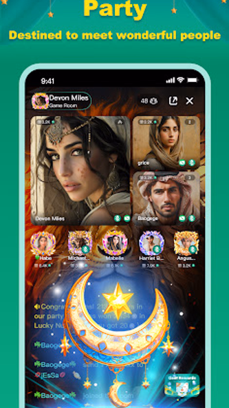 Gemgala - Party & Chat & Games Screenshot 4 - AppWisp.com Gemgala - Party & Chat & Games Screenshot 4 - AppWisp.com