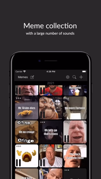 Meme Soundboard 2016-2025 Screenshot 1 - AppWisp.com Meme Soundboard 2016-2025 Screenshot 1 - AppWisp.com