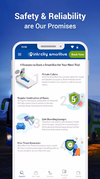 IntrCity: Bus Ticket Booking Screenshot 4 - AppWisp.com IntrCity: Bus Ticket Booking Screenshot 4 - AppWisp.com