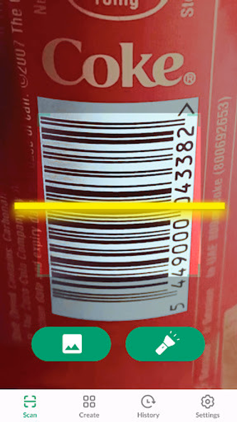 QR Scanner: Barcode Scanner Screenshot 2 - AppWisp.com QR Scanner: Barcode Scanner Screenshot 2 - AppWisp.com