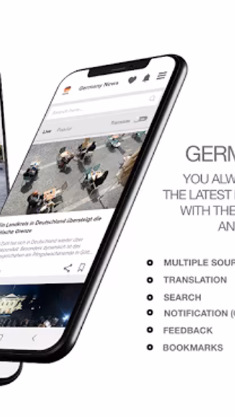Germany News I Germany & World Screenshot 1 - AppWisp.com Germany News I Germany & World Screenshot 1 - AppWisp.com