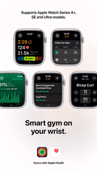 Train Fitness for Apple Watch Screenshot 3 - AppWisp.com Train Fitness for Apple Watch Screenshot 3 - AppWisp.com
