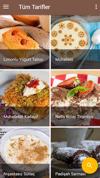 İnternetsiz Tatlı Tarifleri Screenshot 2 - AppWisp.com İnternetsiz Tatlı Tarifleri Screenshot 2 - AppWisp.com
