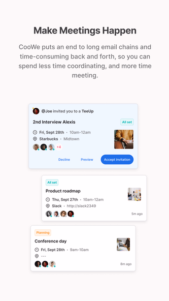 CooWe - Group Coordination App Screenshot 3 - AppWisp.com CooWe - Group Coordination App Screenshot 3 - AppWisp.com
