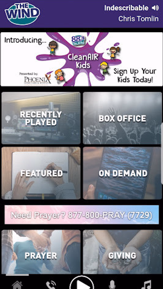 The Wind 88.3 Screenshot 2 - AppWisp.com The Wind 88.3 Screenshot 2 - AppWisp.com