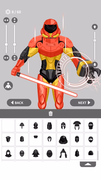Armor Avater Maker Screenshot 1 - AppWisp.com Armor Avater Maker Screenshot 1 - AppWisp.com