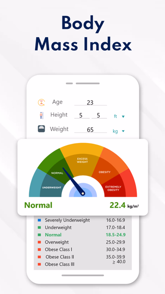 BMI, BMR & Body Fat Calculator Screenshot 4 - AppWisp.com BMI, BMR & Body Fat Calculator Screenshot 4 - AppWisp.com