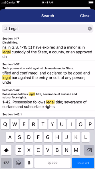 North Carolina General Statute Screenshot 4 - AppWisp.com North Carolina General Statute Screenshot 4 - AppWisp.com