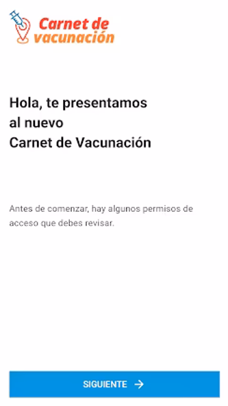 Carné de Vacunación - MINSA Screenshot 1 - AppWisp.com Carné de Vacunación - MINSA Screenshot 1 - AppWisp.com