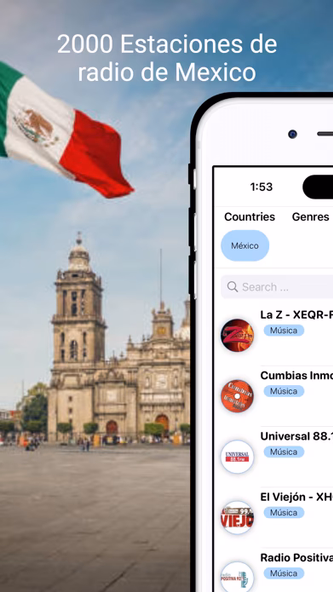 Radio de México En Directo Screenshot 2 - AppWisp.com Radio de México En Directo Screenshot 2 - AppWisp.com