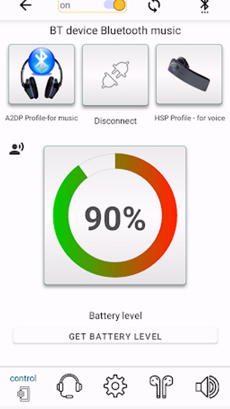 Bluetooth Audio Widget Battery Screenshot 4 - AppWisp.com Bluetooth Audio Widget Battery Screenshot 4 - AppWisp.com