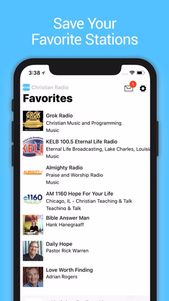 Christian Music and Talk Radio Screenshot 4 - AppWisp.com Christian Music and Talk Radio Screenshot 4 - AppWisp.com