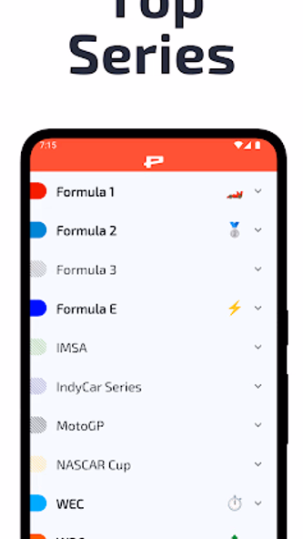 F1 Calendar: Pocket Pit Lane Screenshot 2 - AppWisp.com F1 Calendar: Pocket Pit Lane Screenshot 2 - AppWisp.com