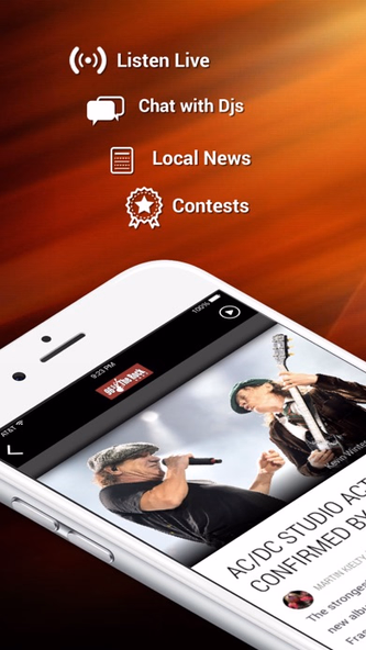 96.5 The Rock (KNRX) Screenshot 1 - AppWisp.com 96.5 The Rock (KNRX) Screenshot 1 - AppWisp.com
