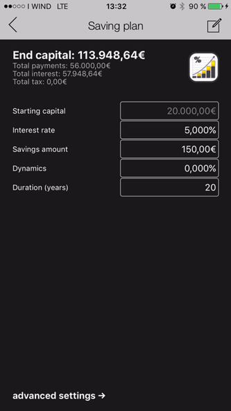 Finance Calculator Pro: Lite Screenshot 2 - AppWisp.com Finance Calculator Pro: Lite Screenshot 2 - AppWisp.com