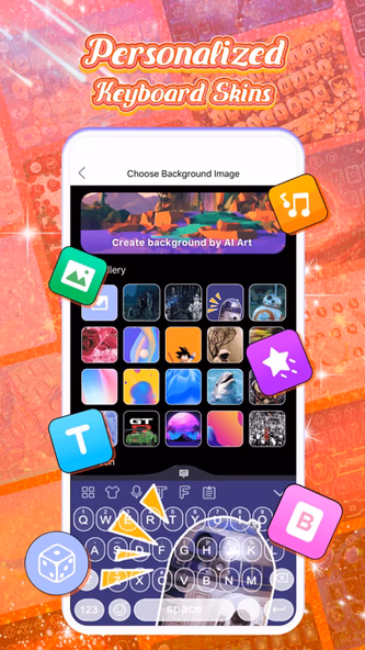 V Keyboard - DIY Themes, Fonts Screenshot 3 - AppWisp.com V Keyboard - DIY Themes, Fonts Screenshot 3 - AppWisp.com