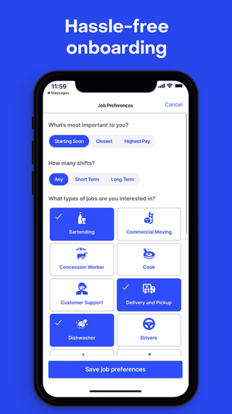 Bluecrew - Find Flexible Work Screenshot 4 - AppWisp.com Bluecrew - Find Flexible Work Screenshot 4 - AppWisp.com
