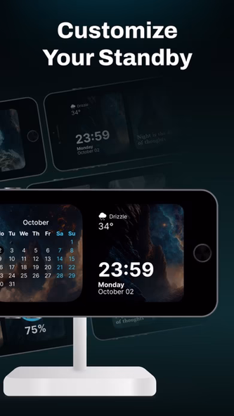 Smart Widget - Standby & Theme Screenshot 2 - AppWisp.com Smart Widget - Standby & Theme Screenshot 2 - AppWisp.com