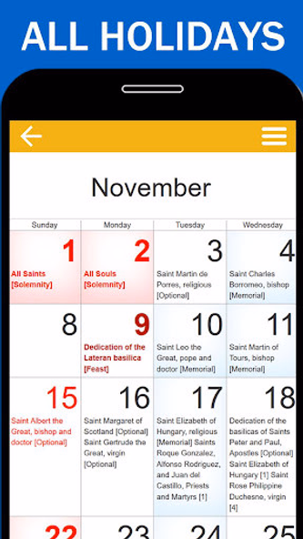 Church Calendar 2025 Screenshot 1 - AppWisp.com Church Calendar 2025 Screenshot 1 - AppWisp.com