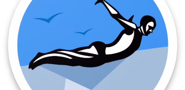 Cliff Diver Man Header - AppWisp.com