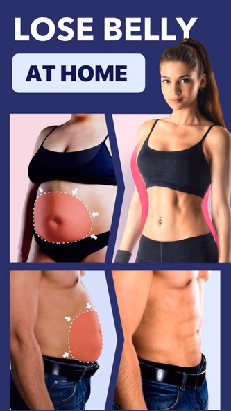 Lose Belly Fat at Home Screenshot 1 - AppWisp.com Lose Belly Fat at Home Screenshot 1 - AppWisp.com