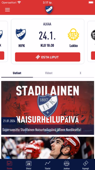 HIFK Screenshot 1 - AppWisp.com HIFK Screenshot 1 - AppWisp.com
