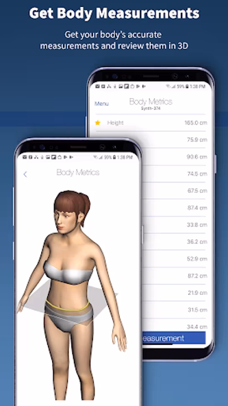 Nettelo - 3D body scanning and Screenshot 3 - AppWisp.com Nettelo - 3D body scanning and Screenshot 3 - AppWisp.com