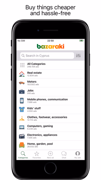 Bazaraki Screenshot 1 - AppWisp.com Bazaraki Screenshot 1 - AppWisp.com