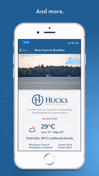 Hucks Marine & Resort Screenshot 3 - AppWisp.com Hucks Marine & Resort Screenshot 3 - AppWisp.com