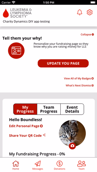 LLS FUNRaise Screenshot 2 - AppWisp.com LLS FUNRaise Screenshot 2 - AppWisp.com