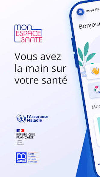 Mon espace santé Screenshot 1 - AppWisp.com Mon espace santé Screenshot 1 - AppWisp.com