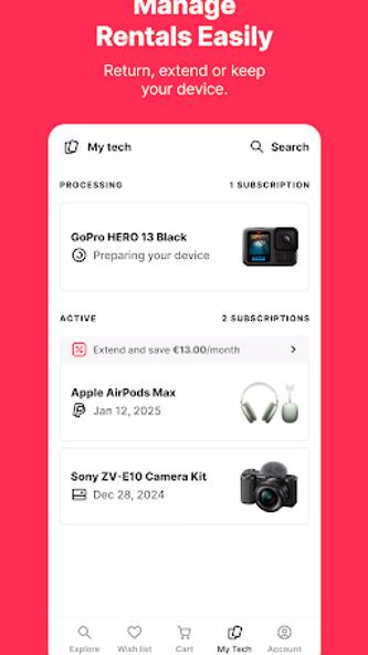 Grover - rent tech flexibly Screenshot 4 - AppWisp.com Grover - rent tech flexibly Screenshot 4 - AppWisp.com