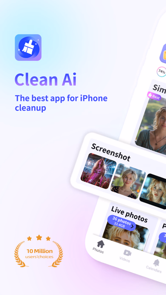 AiClean: Phone Storage Cleaner Screenshot 1 - AppWisp.com AiClean: Phone Storage Cleaner Screenshot 1 - AppWisp.com