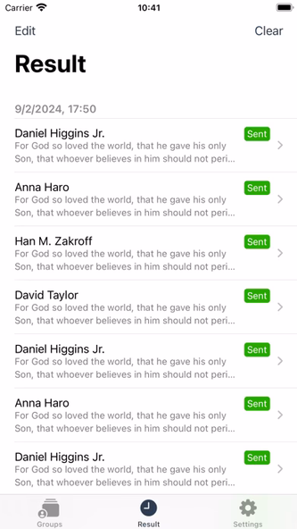 Group SMS+ Screenshot 4 - AppWisp.com Group SMS+ Screenshot 4 - AppWisp.com