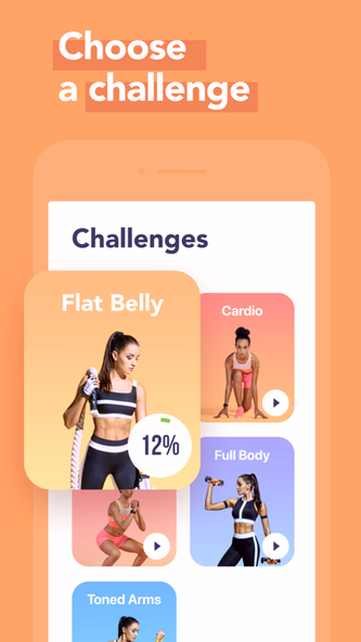 Slim Workouts: Fitness App Screenshot 1 - AppWisp.com Slim Workouts: Fitness App Screenshot 1 - AppWisp.com
