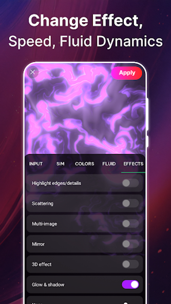 Fluid Live Wallpaper 3D Screenshot 4 - AppWisp.com Fluid Live Wallpaper 3D Screenshot 4 - AppWisp.com