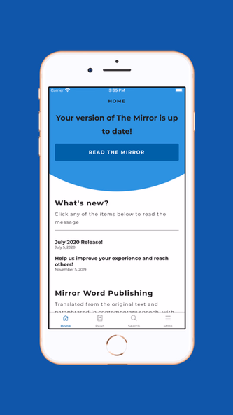 Mirror Study Bible Screenshot 1 - AppWisp.com Mirror Study Bible Screenshot 1 - AppWisp.com