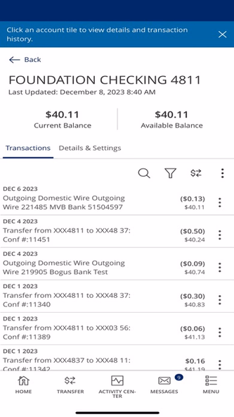 MVB Mobile Banking Screenshot 3 - AppWisp.com MVB Mobile Banking Screenshot 3 - AppWisp.com