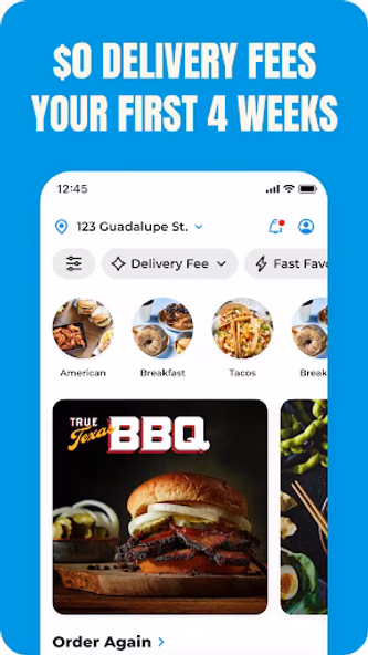 Favor: Texas Food Delivery Screenshot 3 - AppWisp.com Favor: Texas Food Delivery Screenshot 3 - AppWisp.com