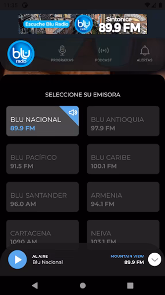 BLU Radio Screenshot 2 - AppWisp.com BLU Radio Screenshot 2 - AppWisp.com