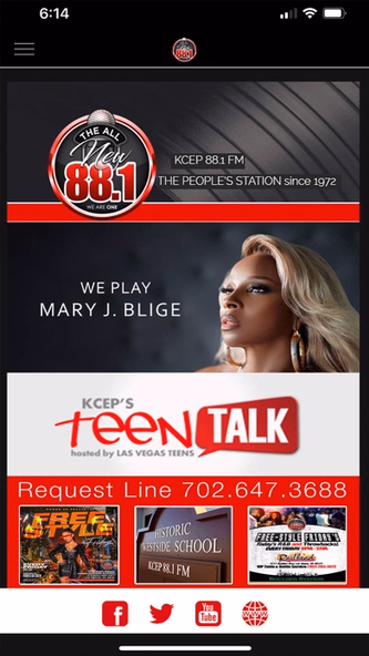 KCEP 88.1 FM (Power 88) Screenshot 1 - AppWisp.com KCEP 88.1 FM (Power 88) Screenshot 1 - AppWisp.com