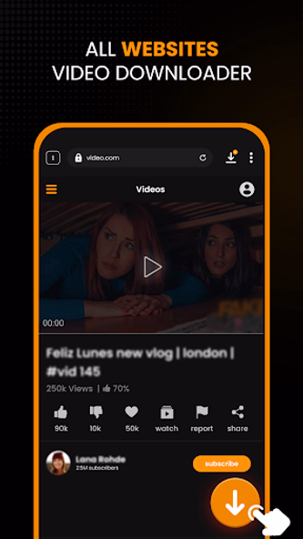 Download Hub, Video Downloader Screenshot 1 - AppWisp.com Download Hub, Video Downloader Screenshot 1 - AppWisp.com