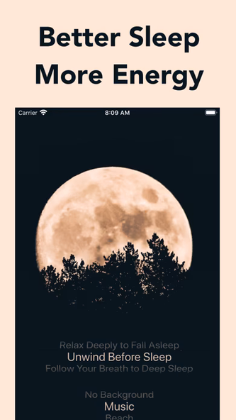 Deep Sleep Guided Meditation Screenshot 1 - AppWisp.com Deep Sleep Guided Meditation Screenshot 1 - AppWisp.com