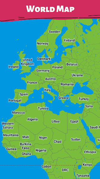 All Countries - World Map Screenshot 3 - AppWisp.com All Countries - World Map Screenshot 3 - AppWisp.com