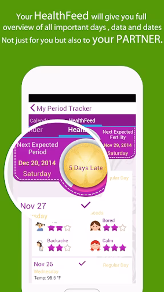 My Period Tracker / Calendar Screenshot 4 - AppWisp.com My Period Tracker / Calendar Screenshot 4 - AppWisp.com