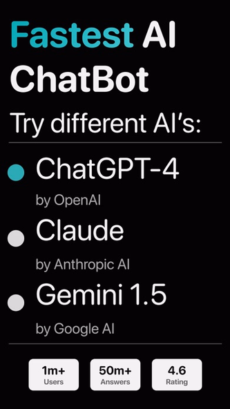 ChatUltra AI ChatBot: Ask GPT Screenshot 1 - AppWisp.com ChatUltra AI ChatBot: Ask GPT Screenshot 1 - AppWisp.com